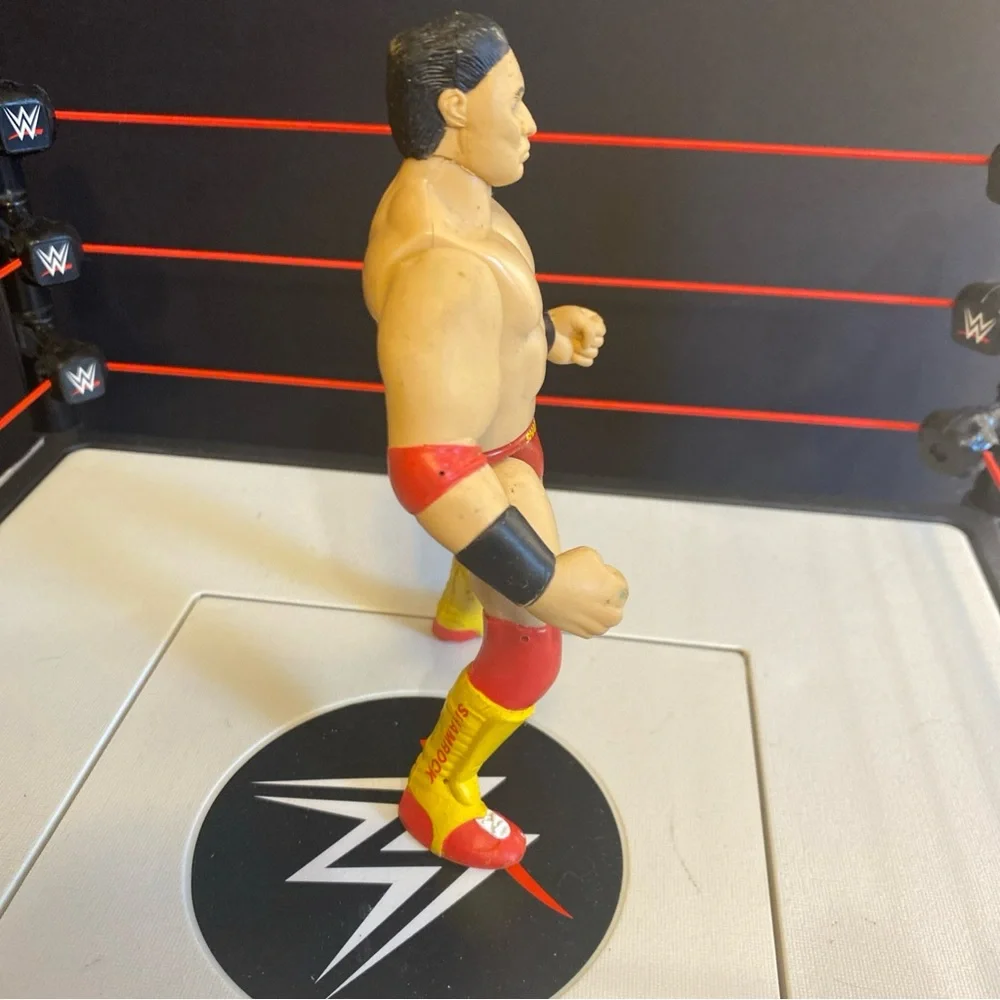 wwf KEN SHAMROCK SUPERSTARS SERIES 5 wrestling JAKKS figure‎